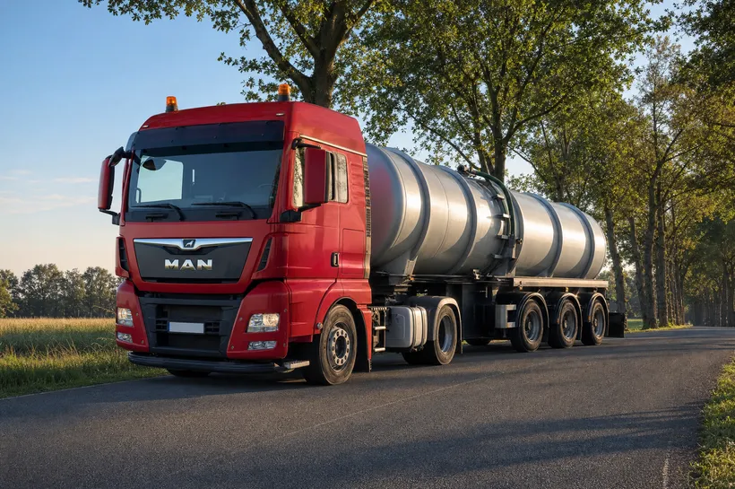 Tankfahrzeug von Rehder-Maaß